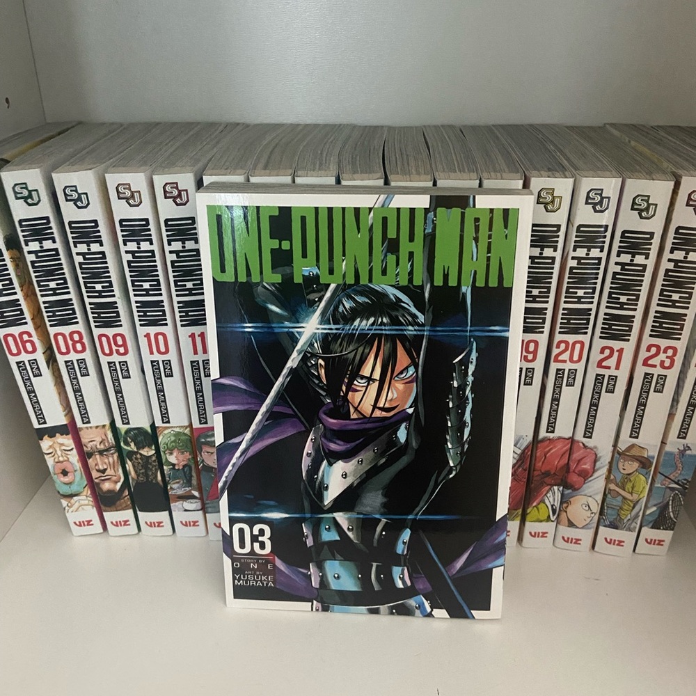 18 One-Punch Man Manga Volumes 3,6,8-23